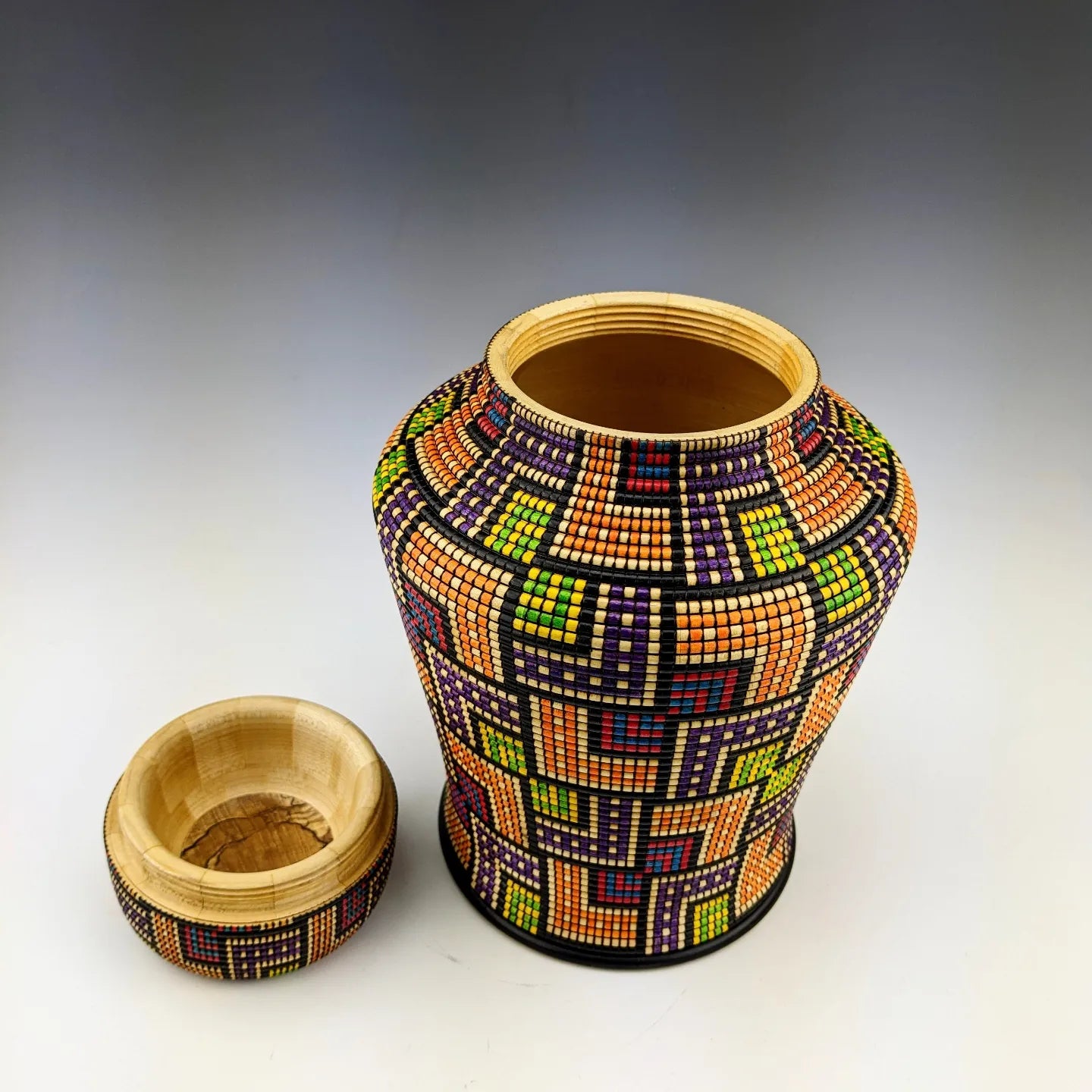 Pourquoi? - Vase pixelisé