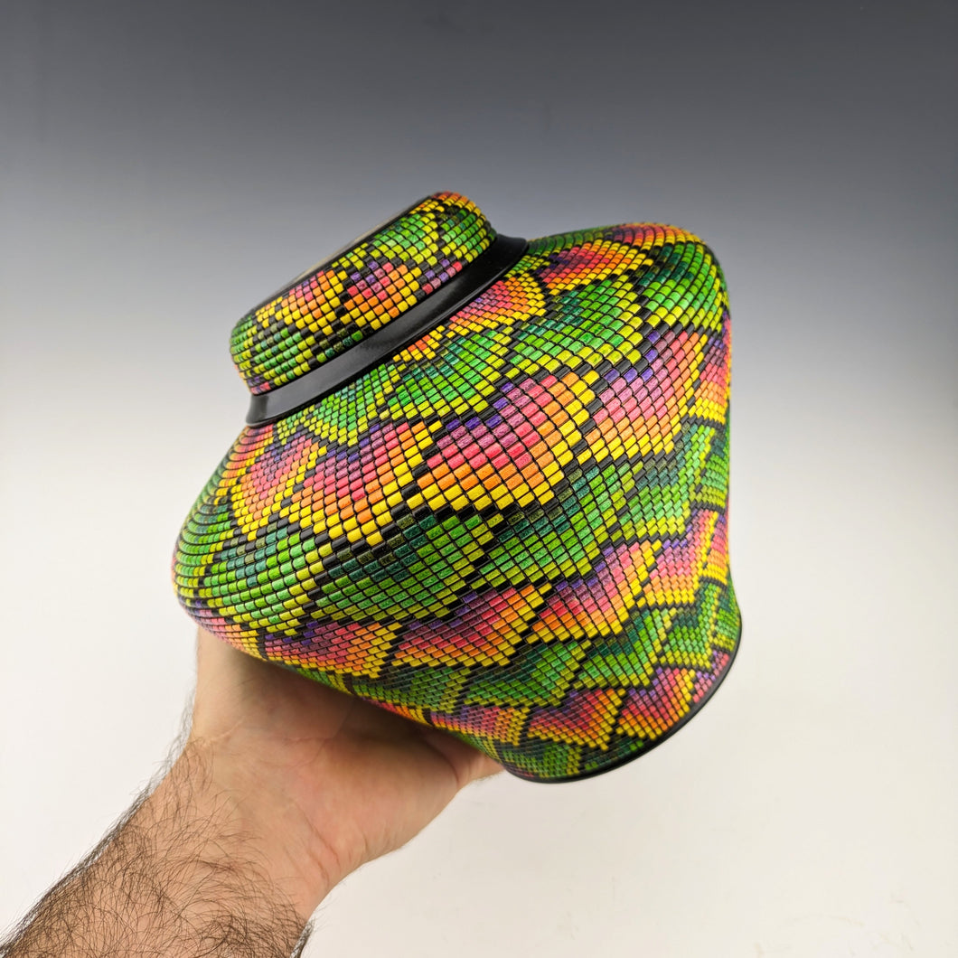 Vase pixel art - Cadeau pour elle - Décoration intérieure