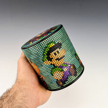 Load image into Gallery viewer, Pixel Art Box with 2 compartments - Gift for geeks
