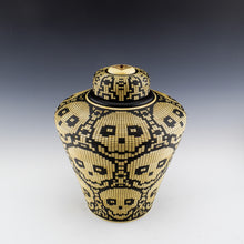 Load image into Gallery viewer, Pixel Art Vase - Skulls
