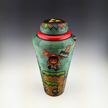 Load image into Gallery viewer, Pixel art Vase - Gift for geeks - Fan Art
